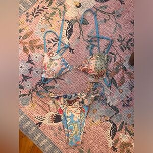 Paisley Bikini Never worn!
